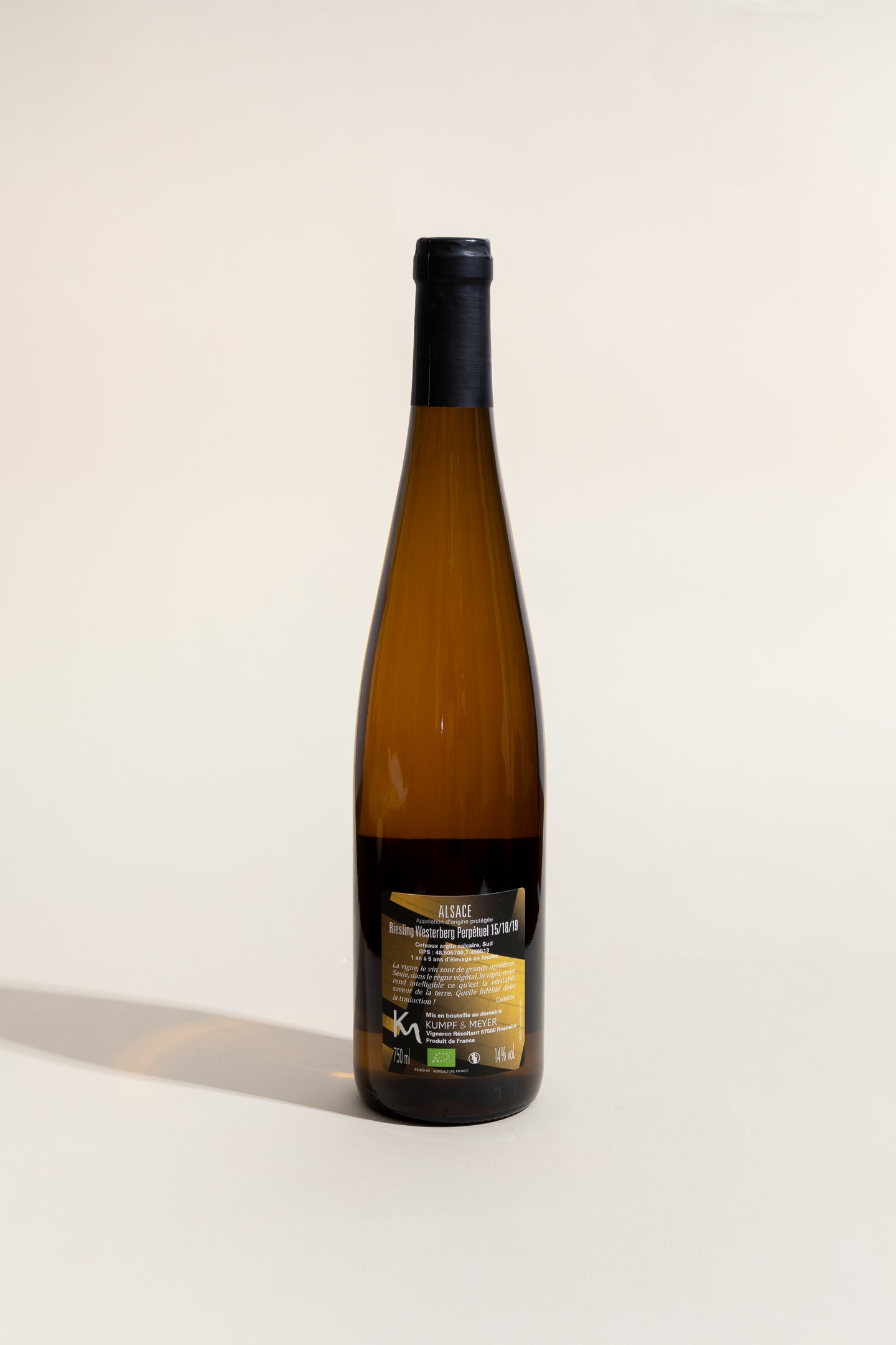 Kumpf & Meyer, Riesling Westerberg Perpétuel 15/18/19